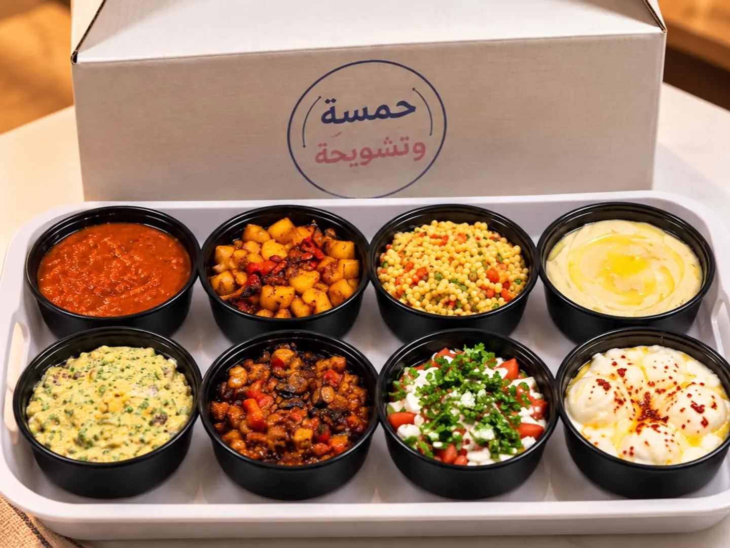 Your Choice Of Breakfast Box With 8 Dishes