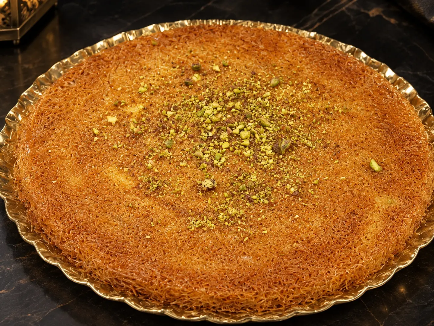 كنافة قشطةدائرية -كبير