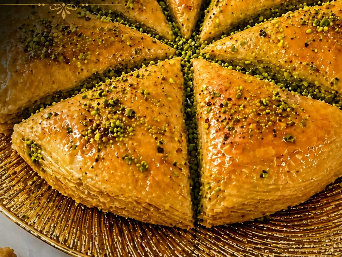 بقلاوة تركيه قطع