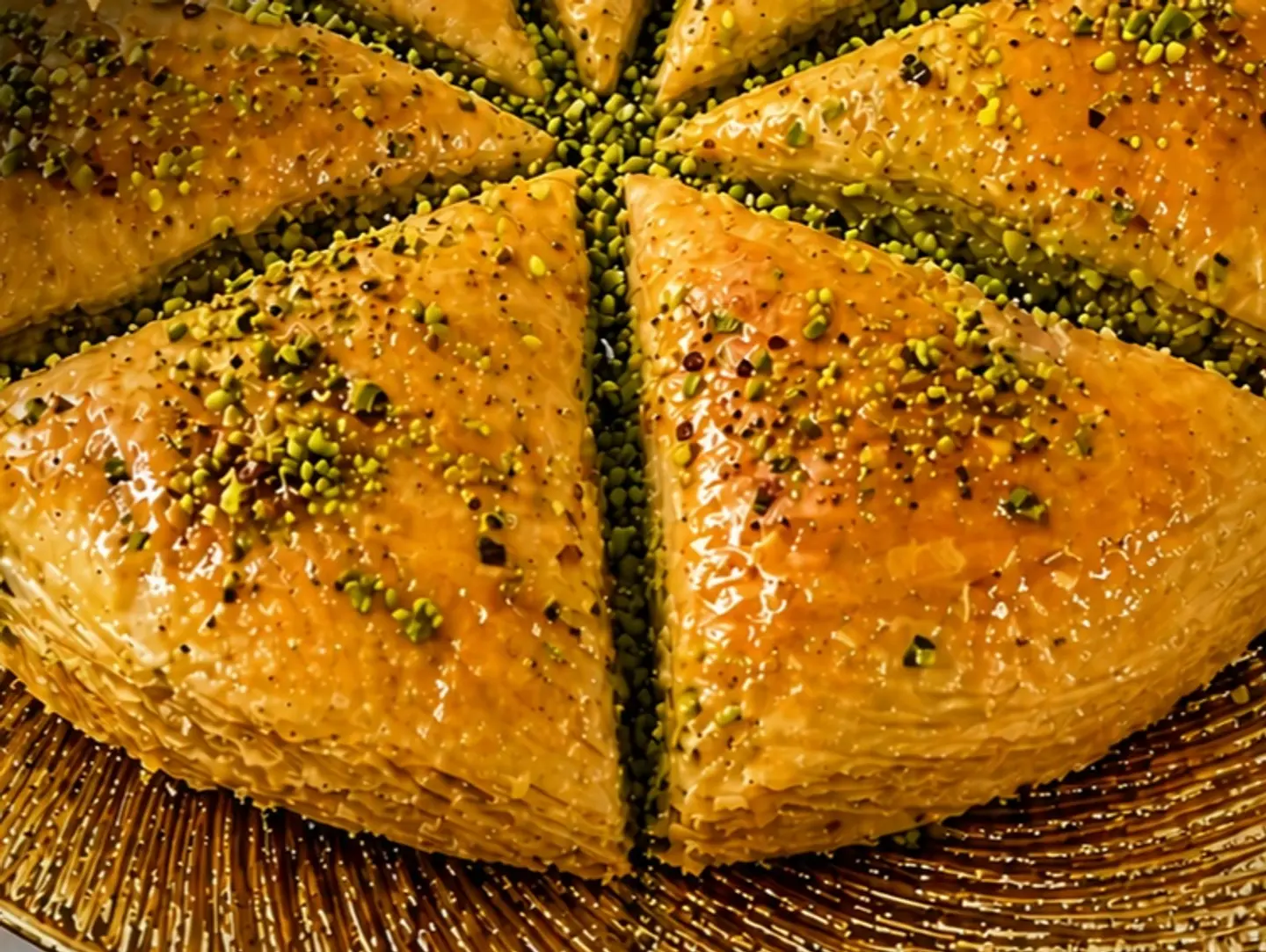 بقلاوة تركيه قطع