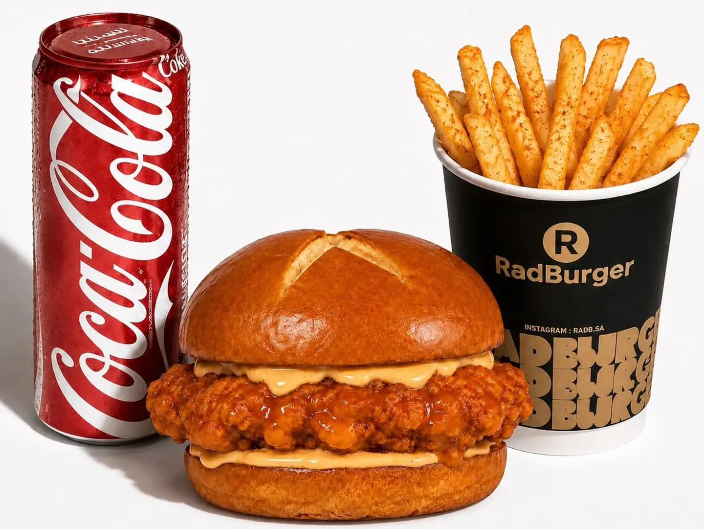 Meal Crispy Chicken Burger