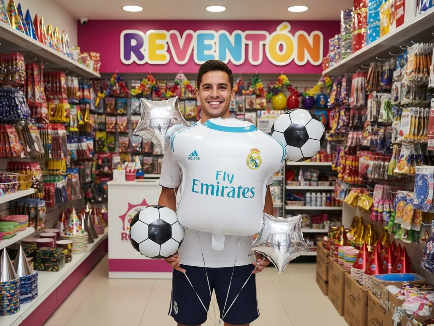 بالونات فريق ريال مدريد