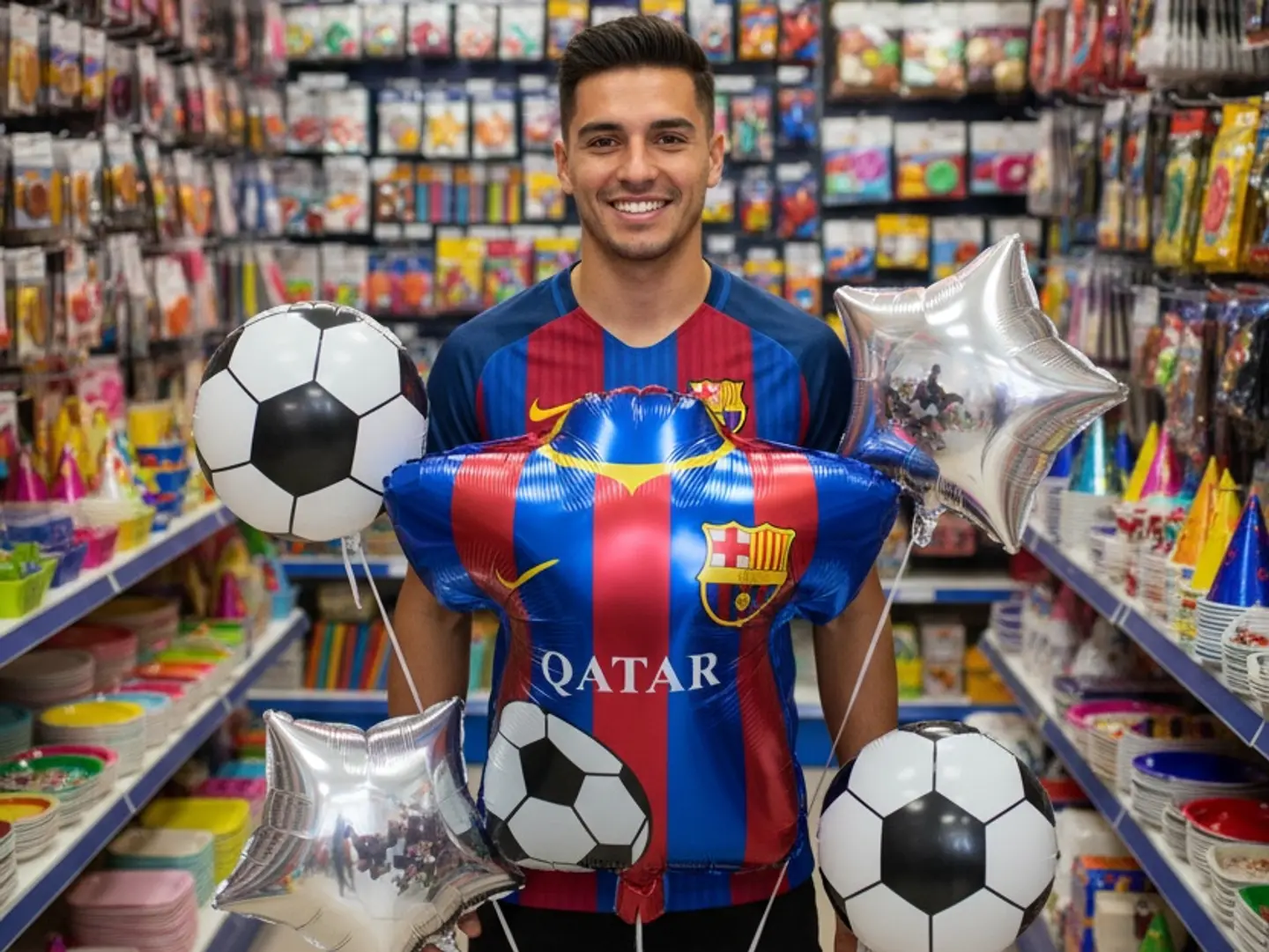 بالونات برشلونة