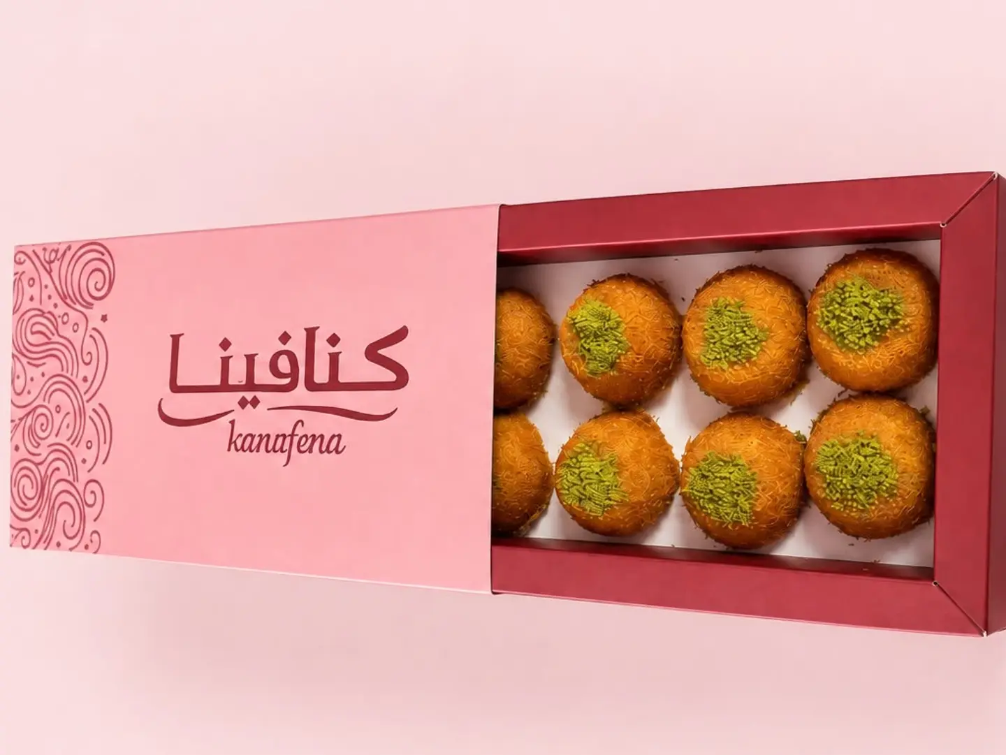 Large Mini Mix Kunafa Box