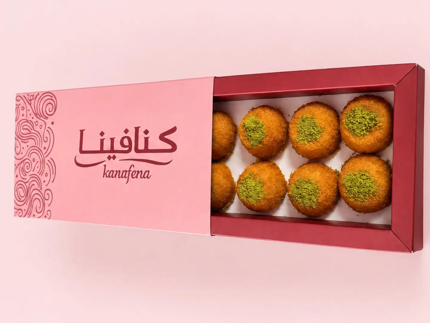 Large Box Of Mini Cheese Kunafa