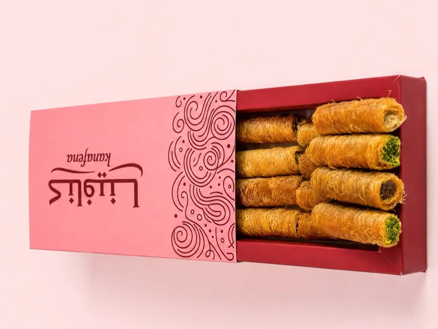 Large Mix Kunafa Fingers Box