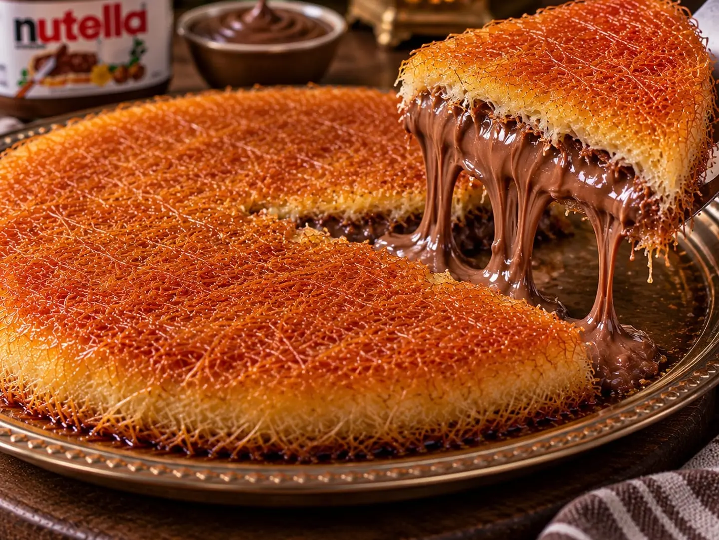Kunafah With Nutella - Small