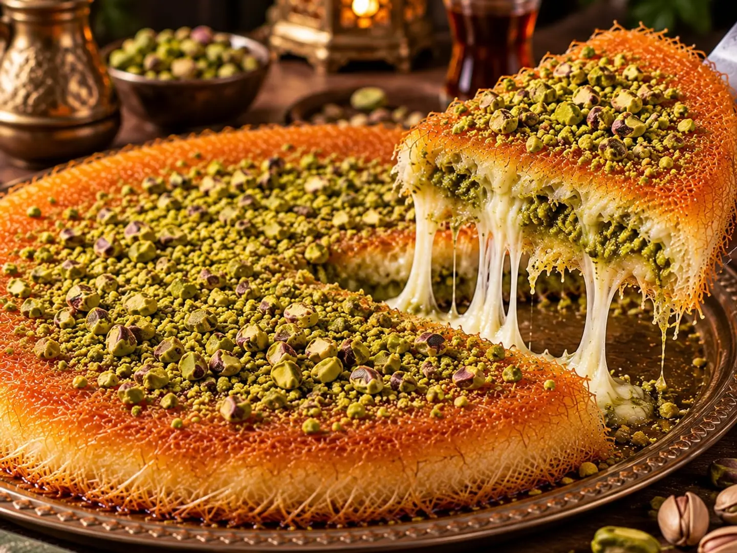 Kunafah With Pistachio - Small