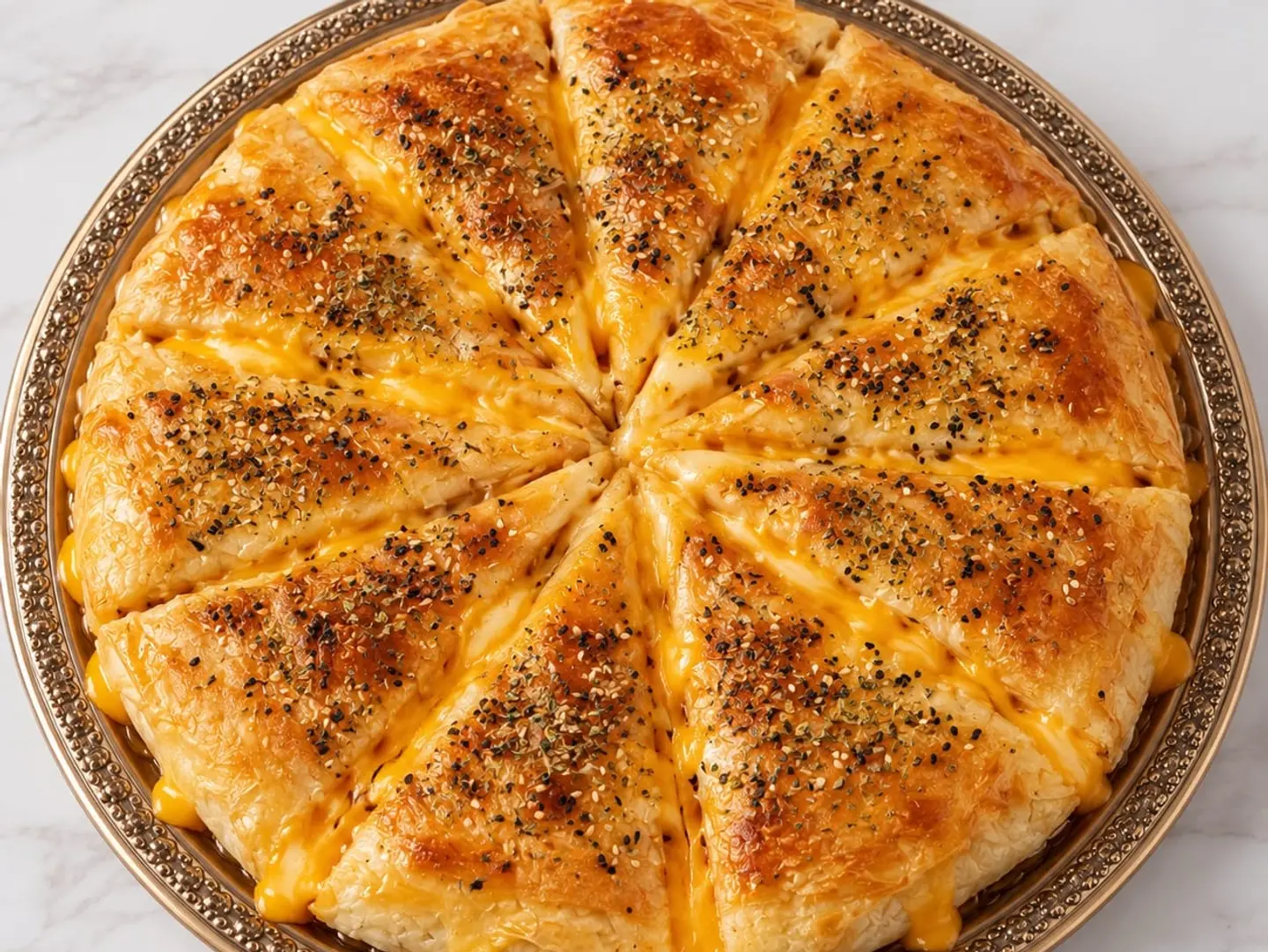 Bint Al Sahn With Cheddar Cheese - Small
