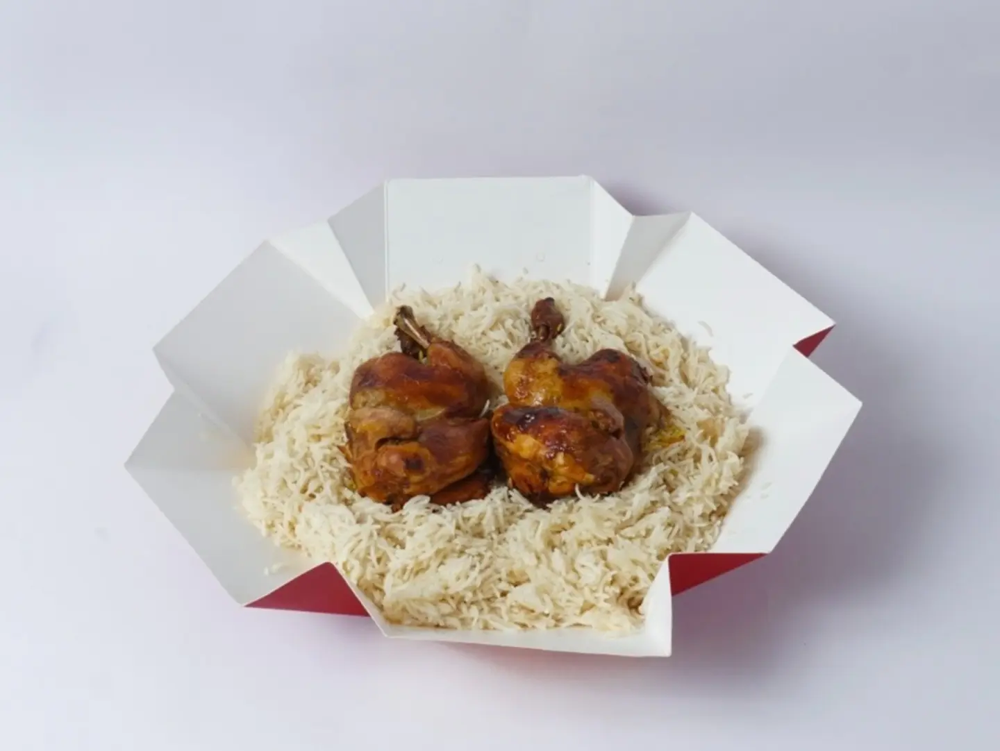 Chicken With Peshawar Rice Quarter Portion