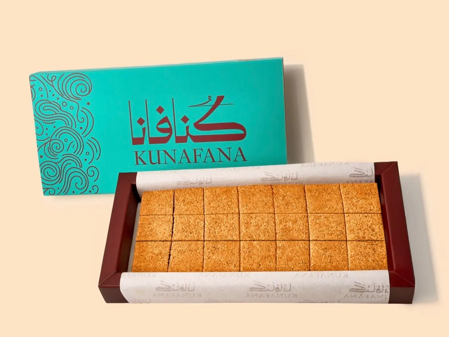 Small Kunafah Box With Roasted Milk