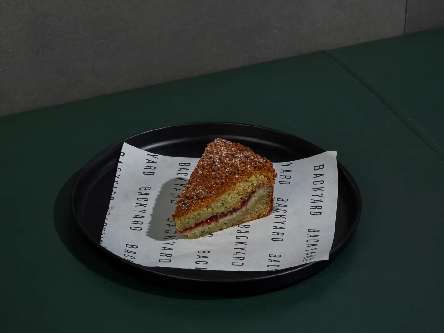 Pistachio Crumble Cake