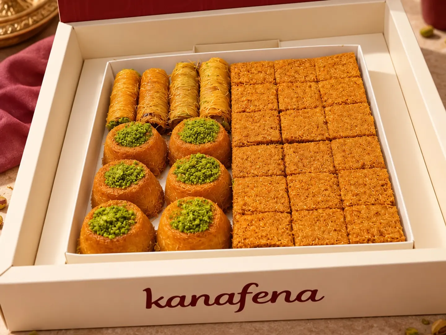 Family Mixed Kunafa Box