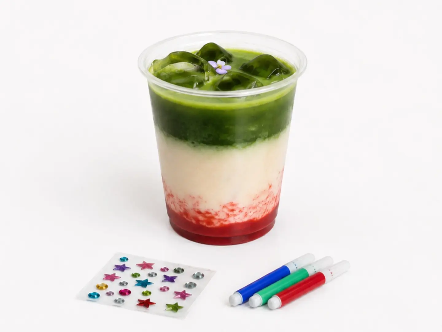 Festive. Berry Matcha
