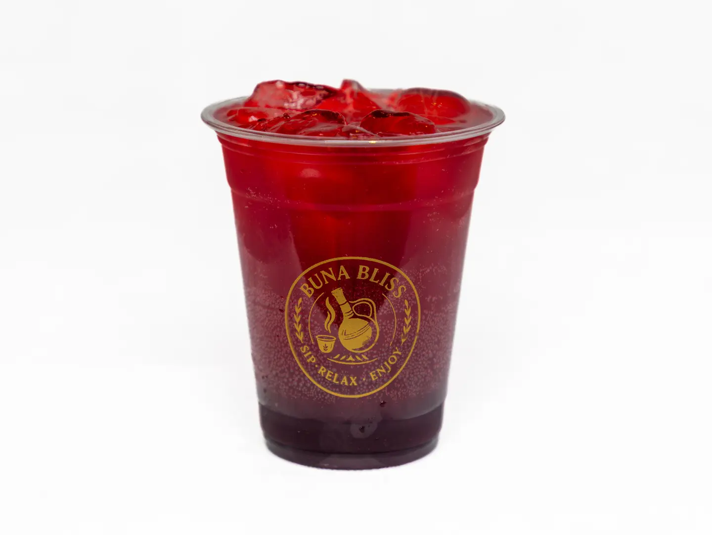 Iced Sparkling Hibiscus
