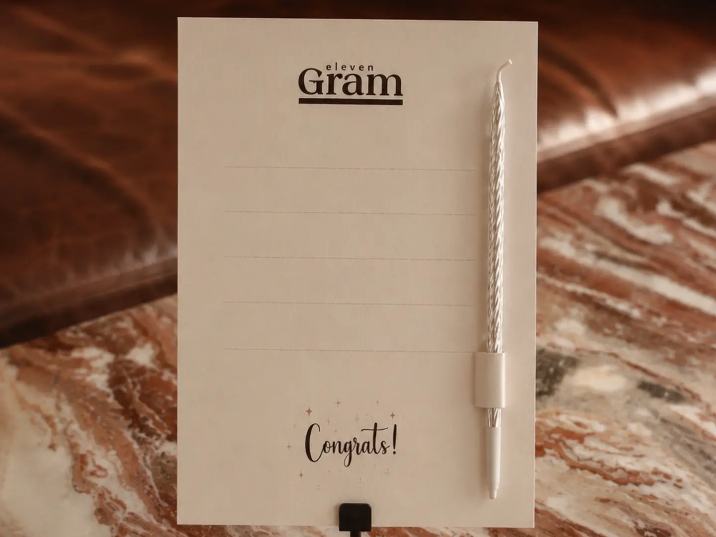 Card And Candle