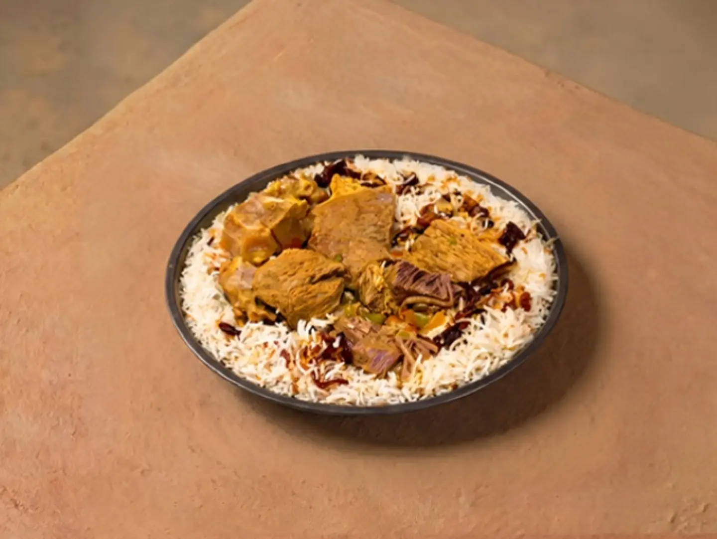 كبسة حاشي - رز نجدية