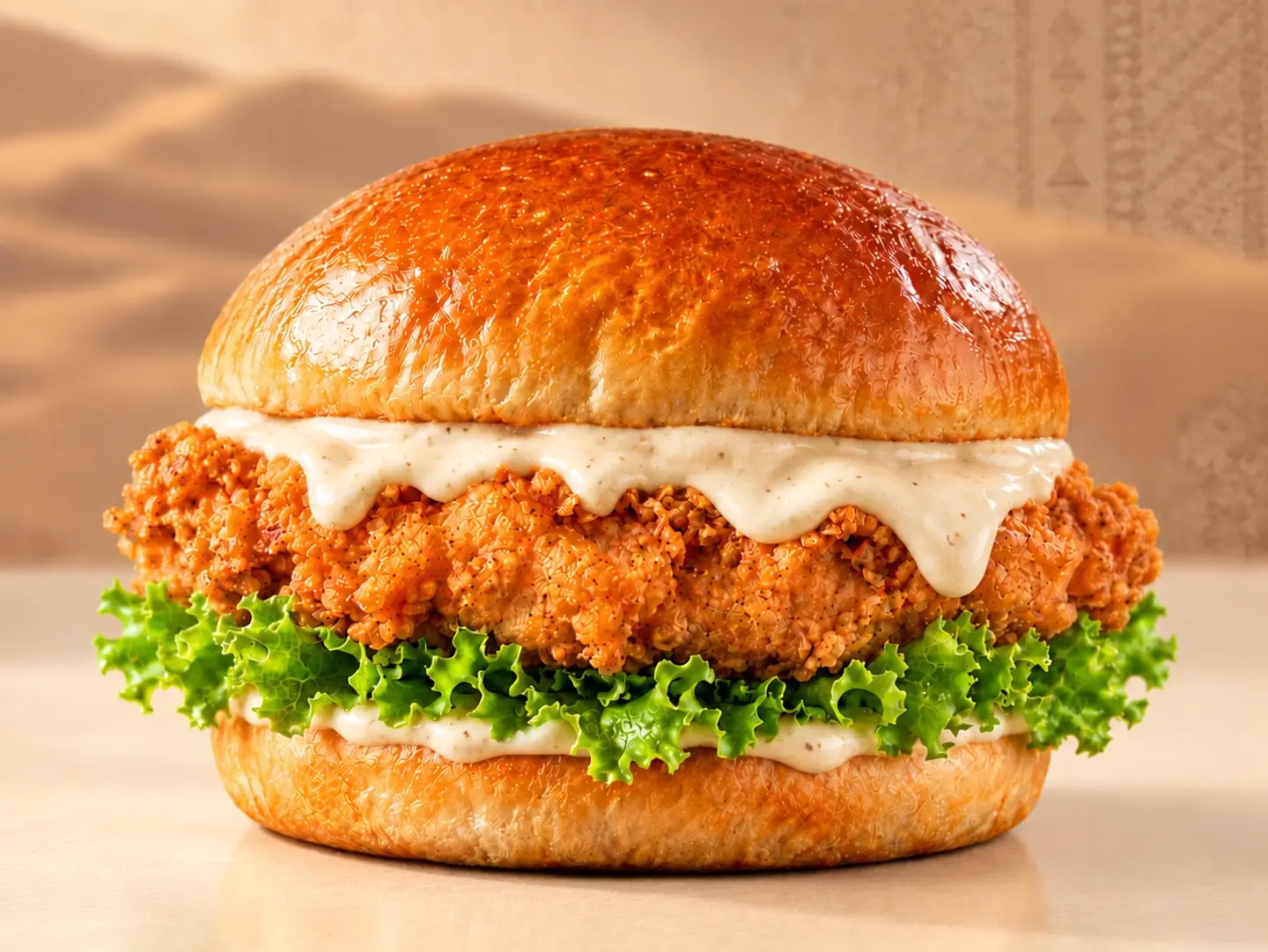 Nomad Garlic Chicken Burger