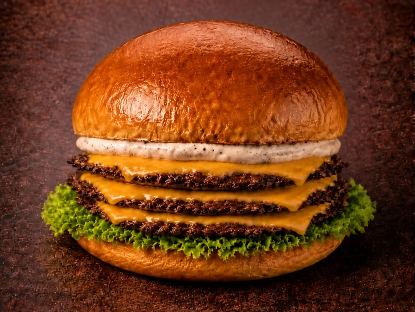 Nomad Triple Truffle Smash Burger