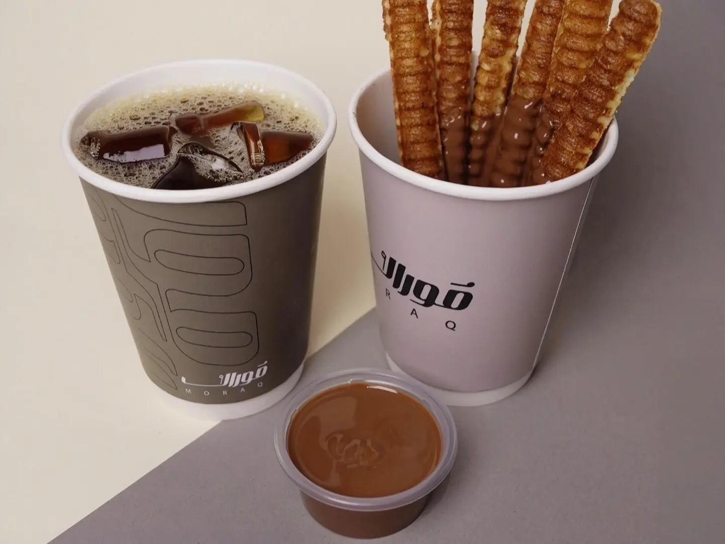 Large Iced V60 With Waffle Sticks