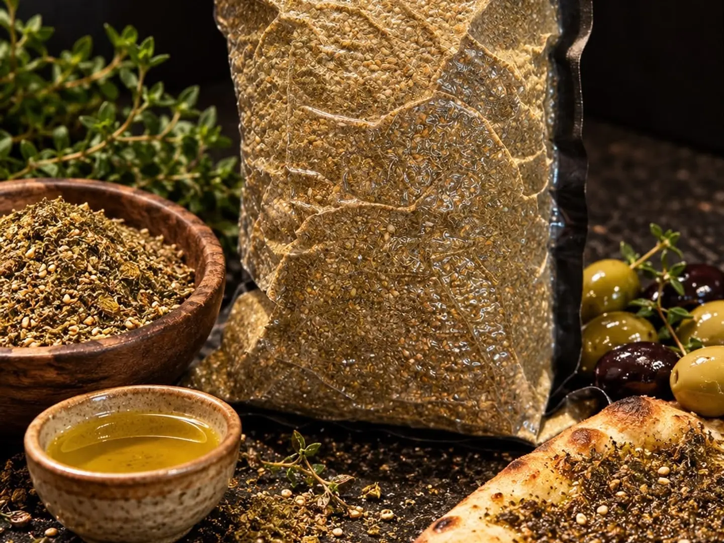 زعتر اخضر بلدي - 500 غ