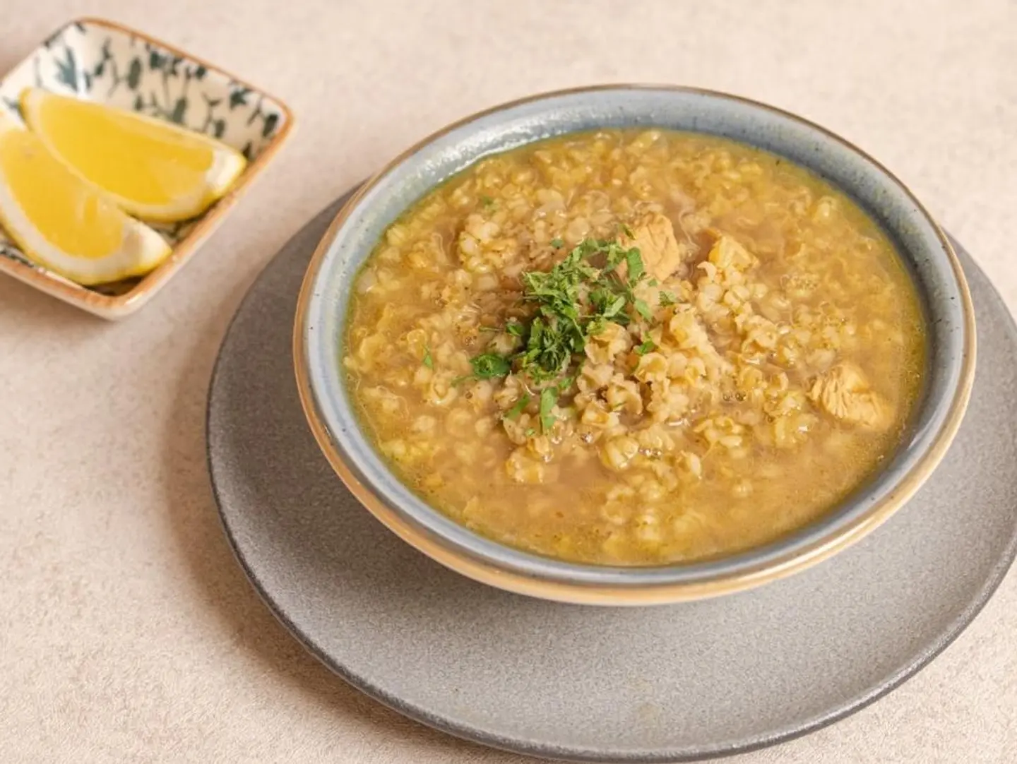 Chicken Frekeh Soup
