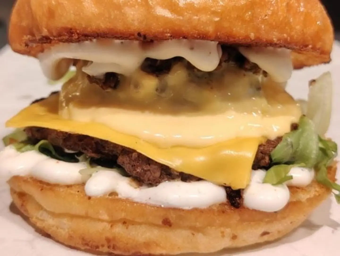 Dr. Cheese's Burger