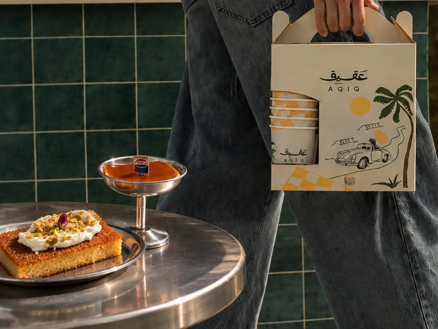 Coffee Box With Two Sweets Of Your Choice
