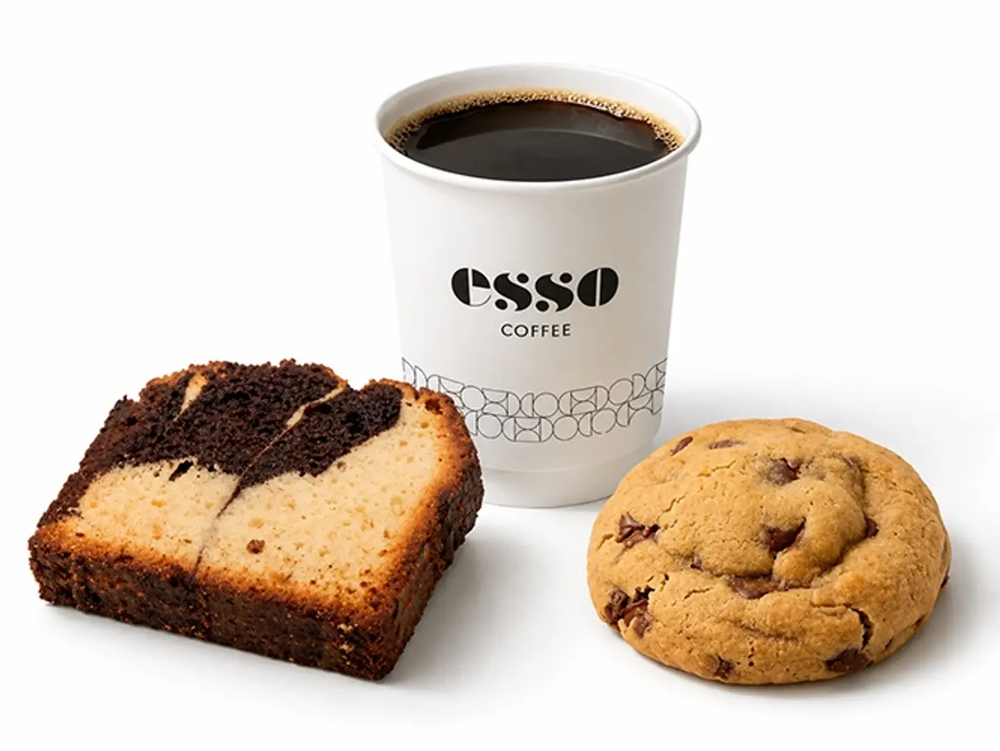 Marble Or Cookies With Coffee Of The Day