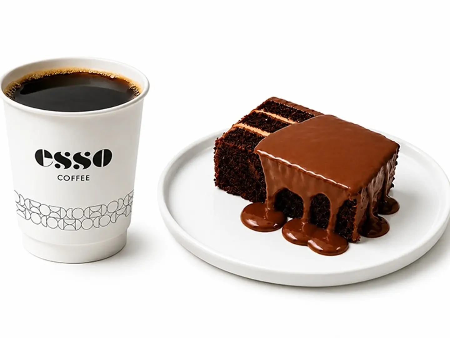 London Cake With Coffee Of The Day