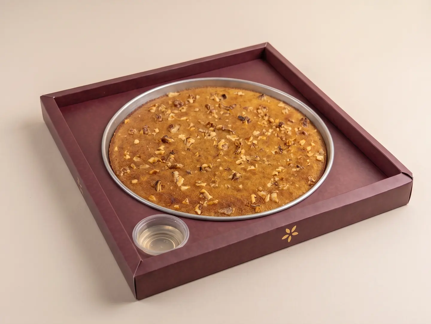 بسبوسة الجوز (عين الجمل)