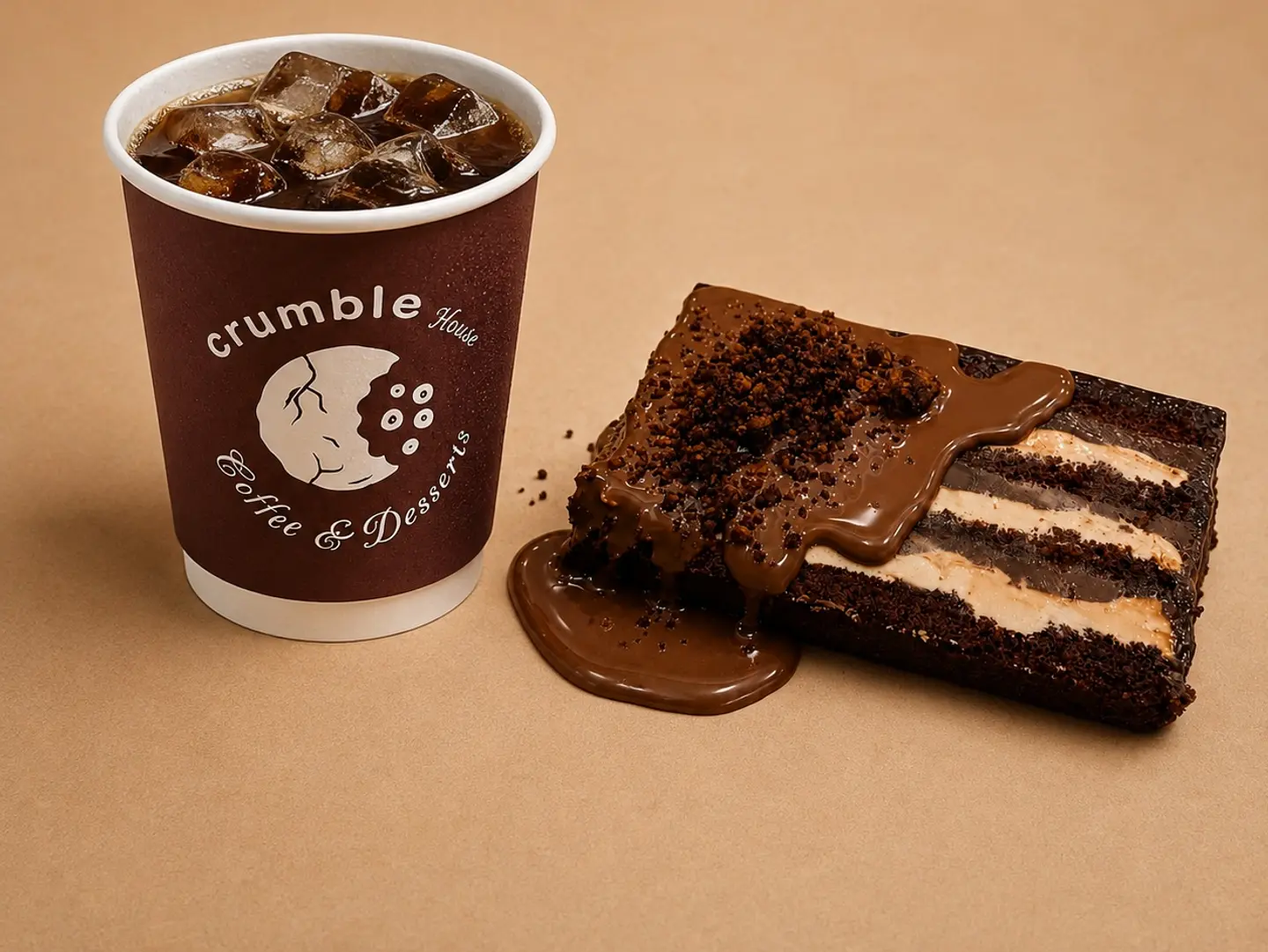 London Cake With Coffee, Today Is Cold
