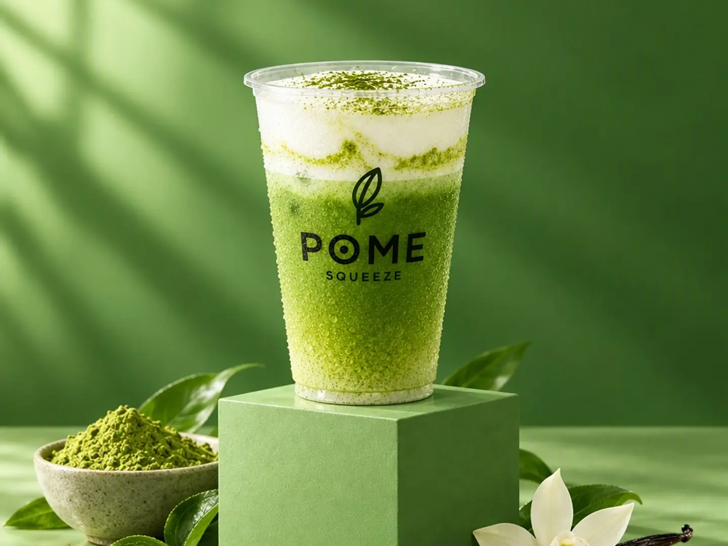 Vanilla Cold Foam Matcha
