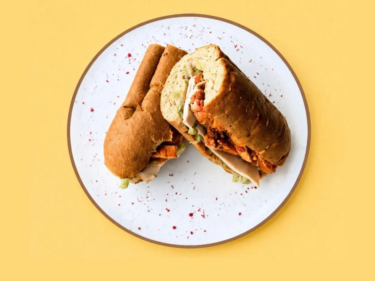 Grilled Chicken Sandwich With Cocktail Sauce