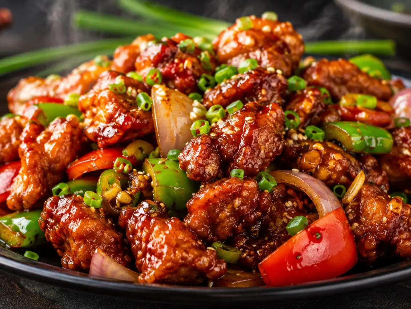 Chilly Chicken Semi Gravy