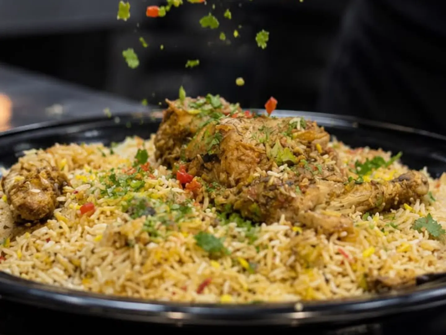 نص بريانى مع ارز