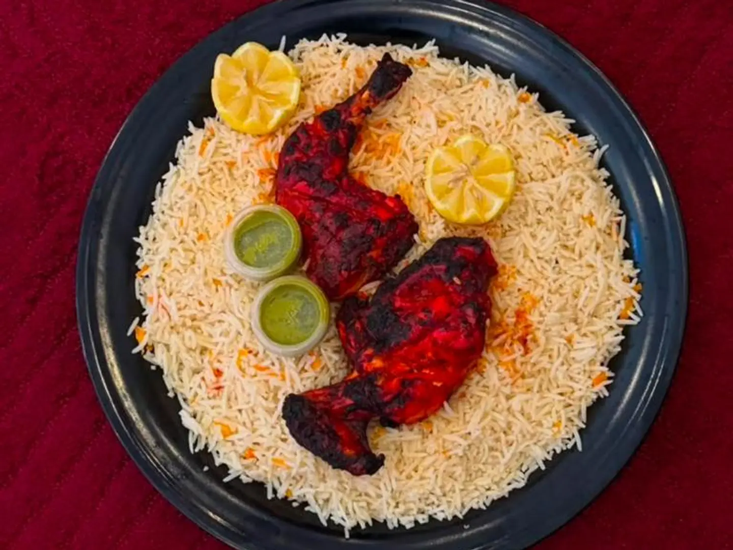 Half Fahm With White Rice