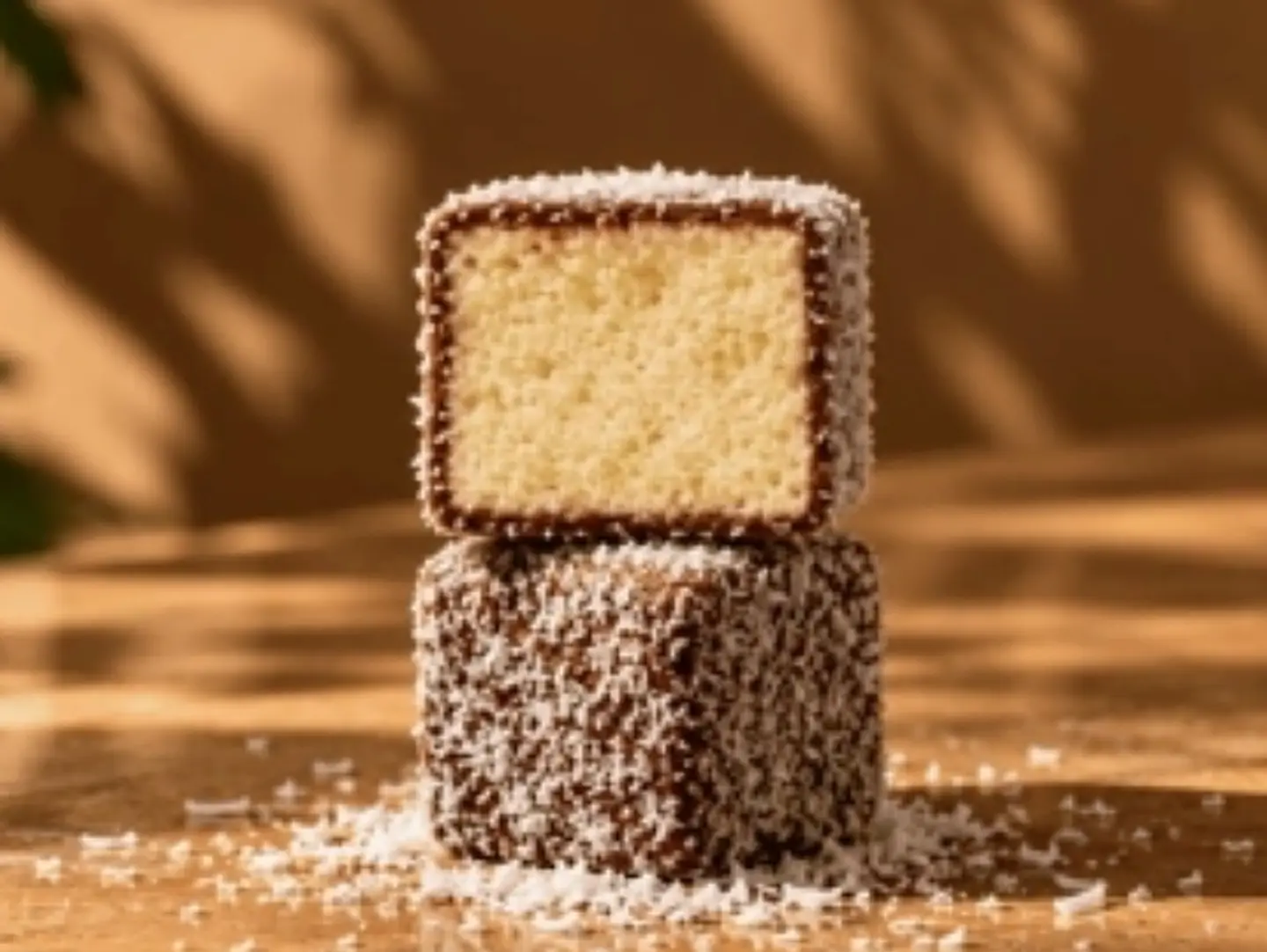 Lamnington Cake