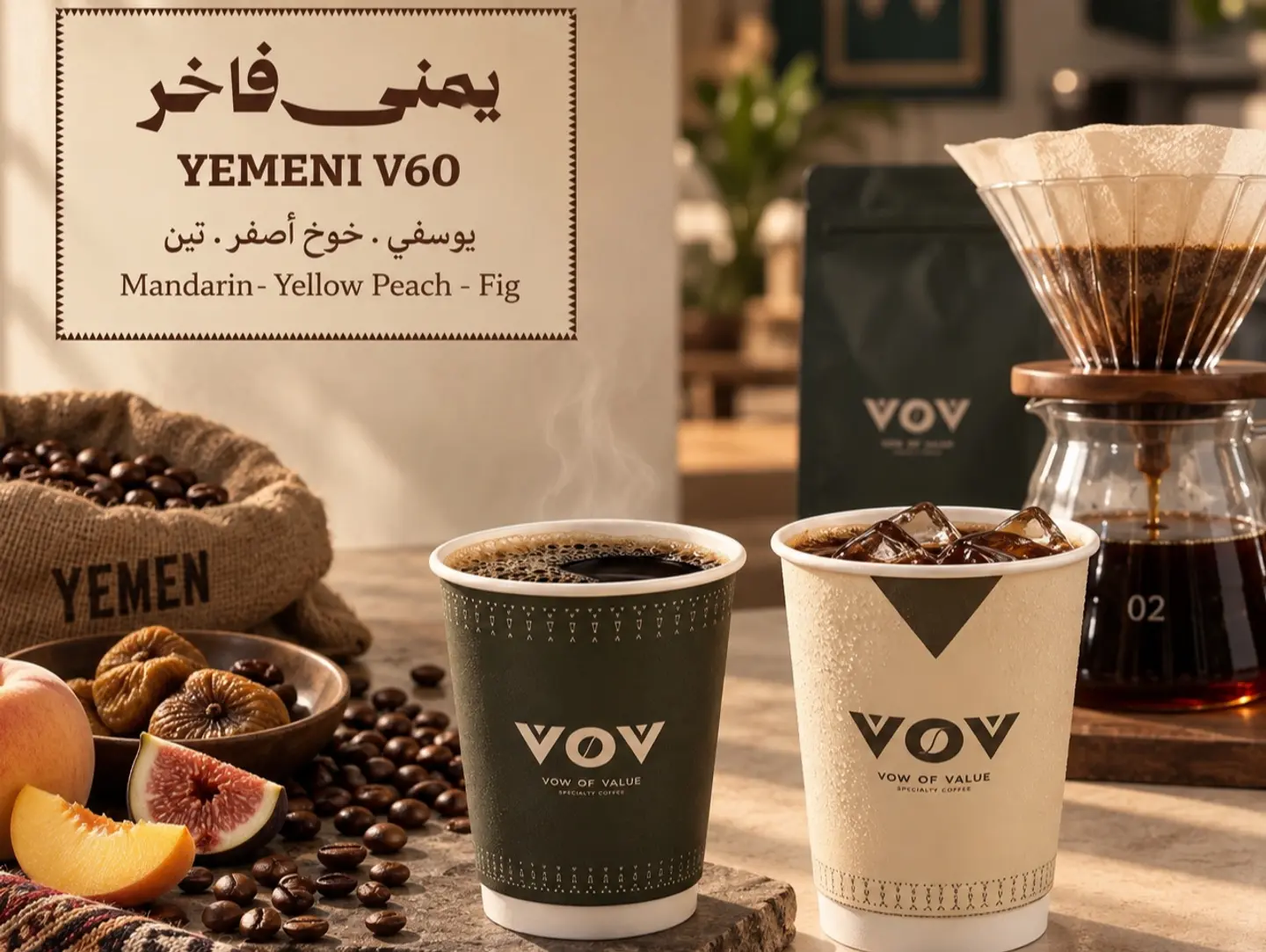 Premium Yemeni V60 - Hot