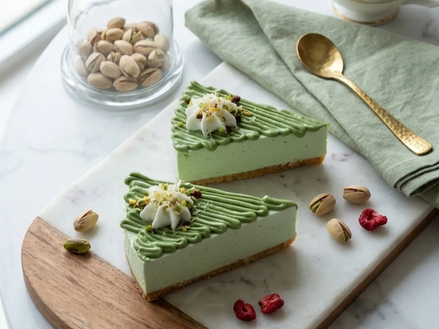 Cheesecake Pistacho