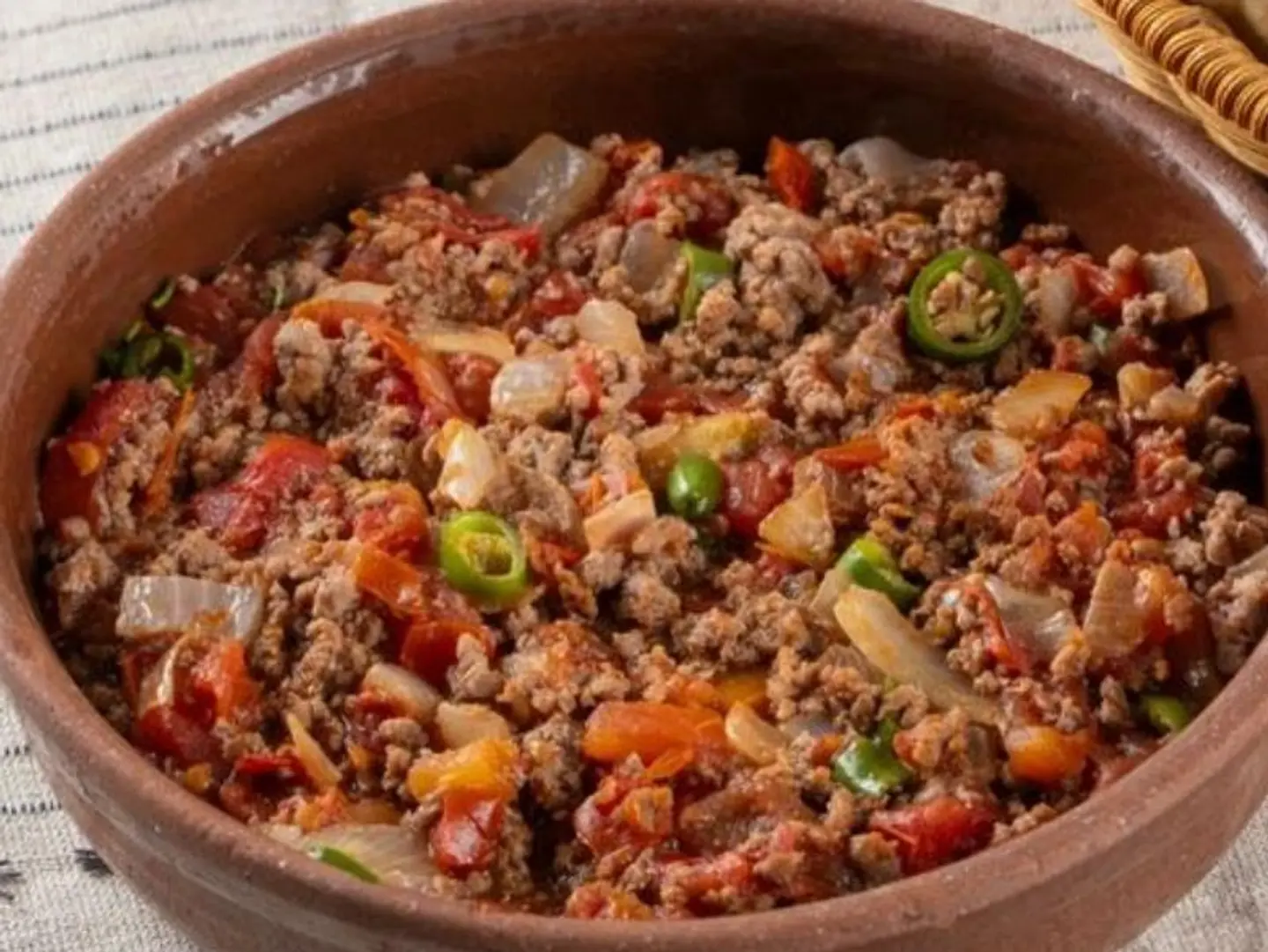 Tomato Qalayeh With Meat