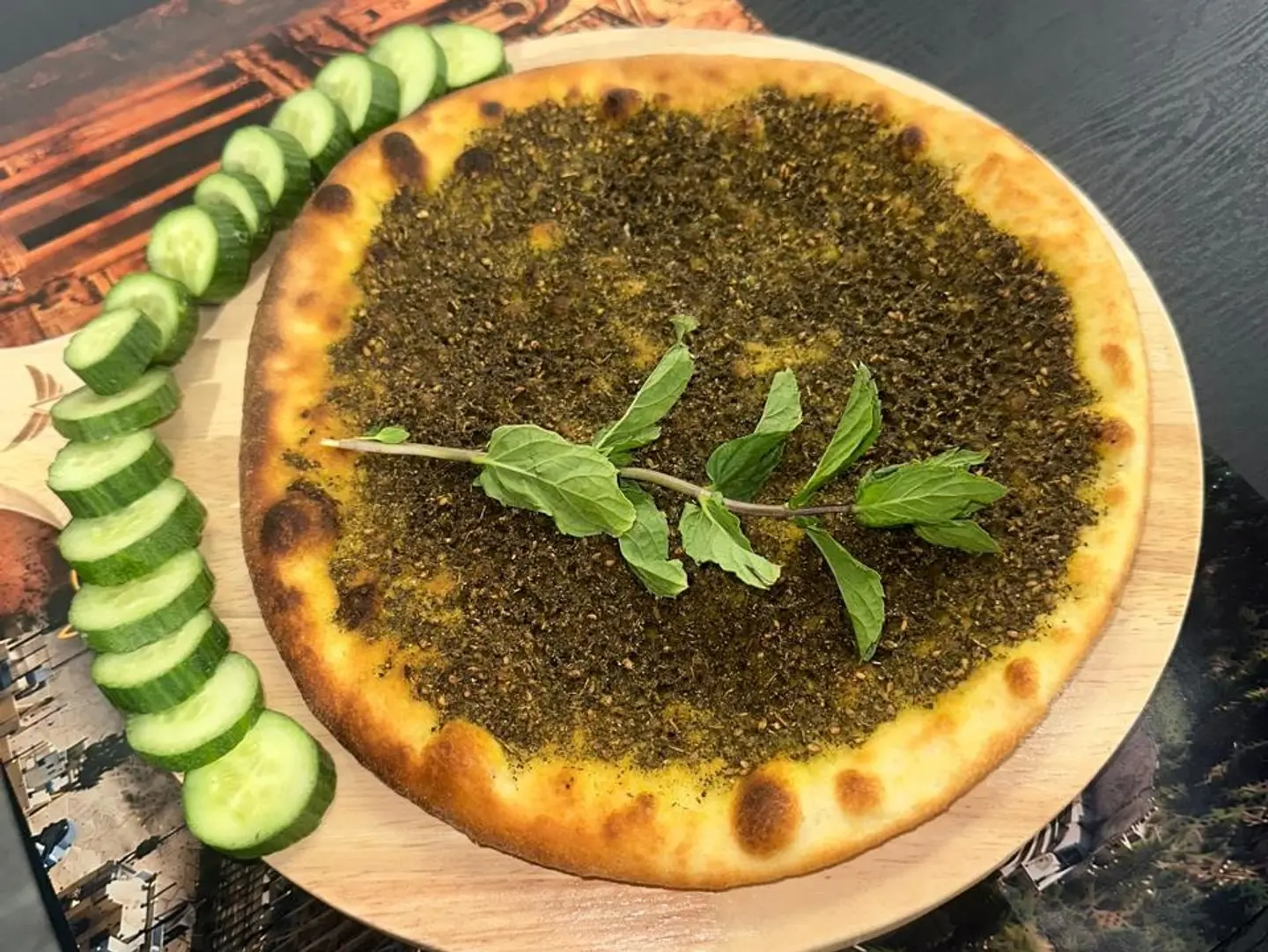 Whole Wheat Za'atar Manakish