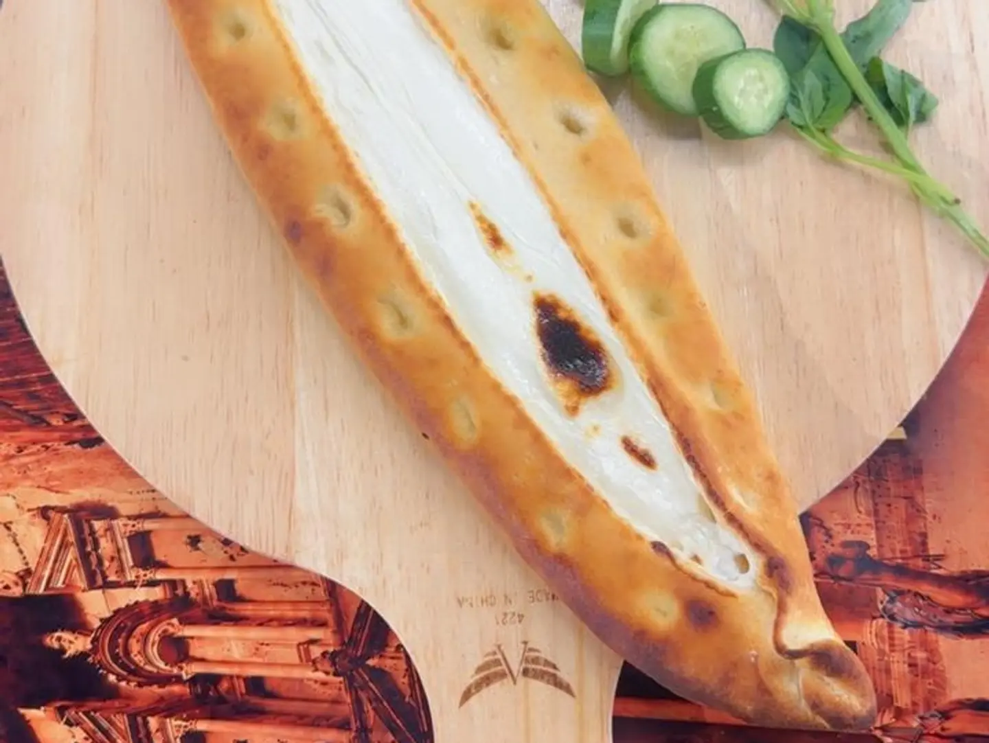 Whole Wheat Labneh Manakish