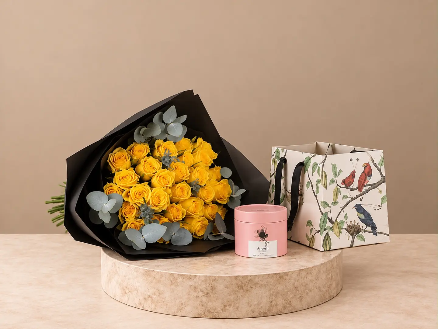 A Bouquet Of Nebula With Anoush Chocolates