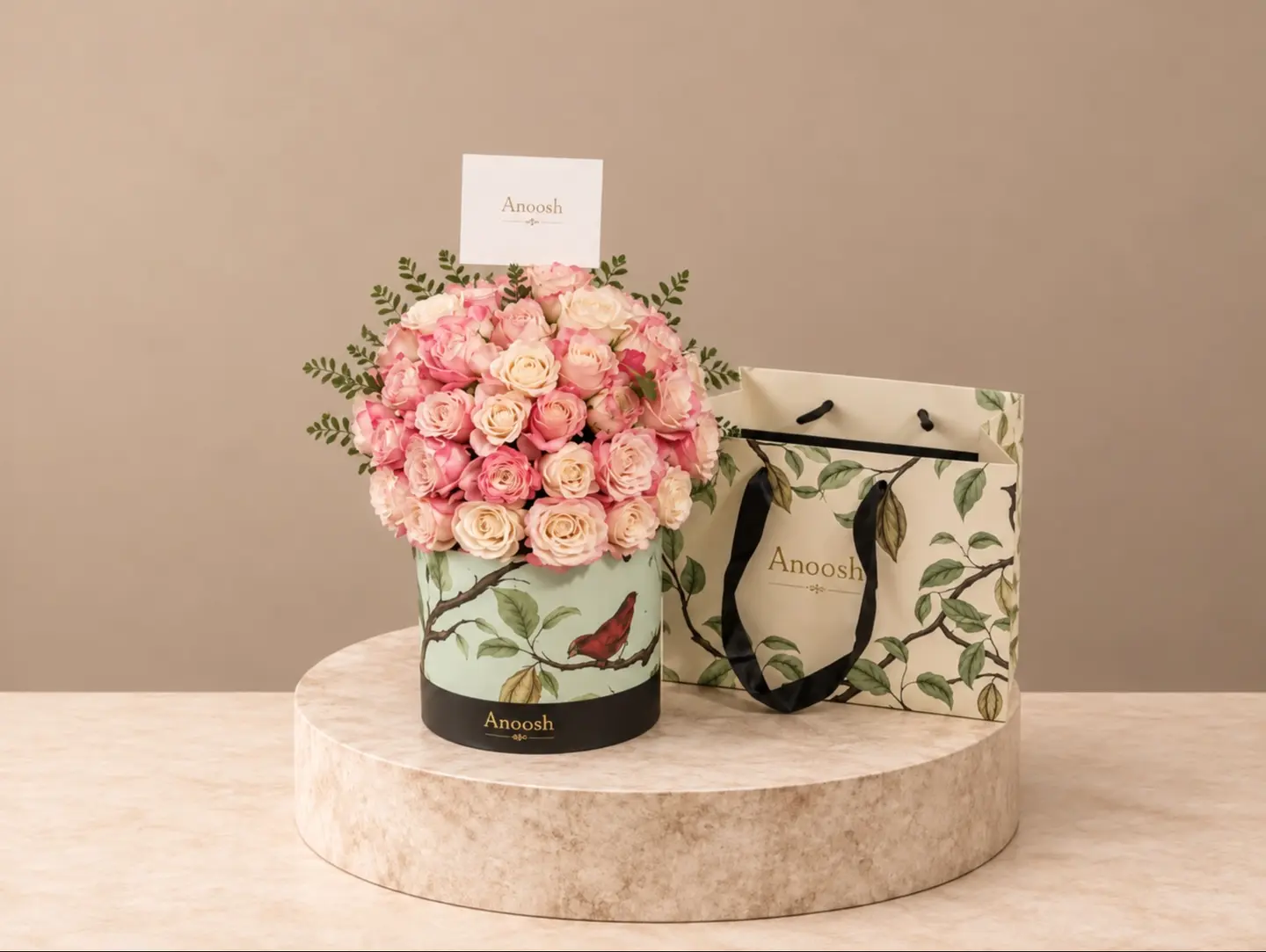 Coordinating Pampering With Anoush Chocolate