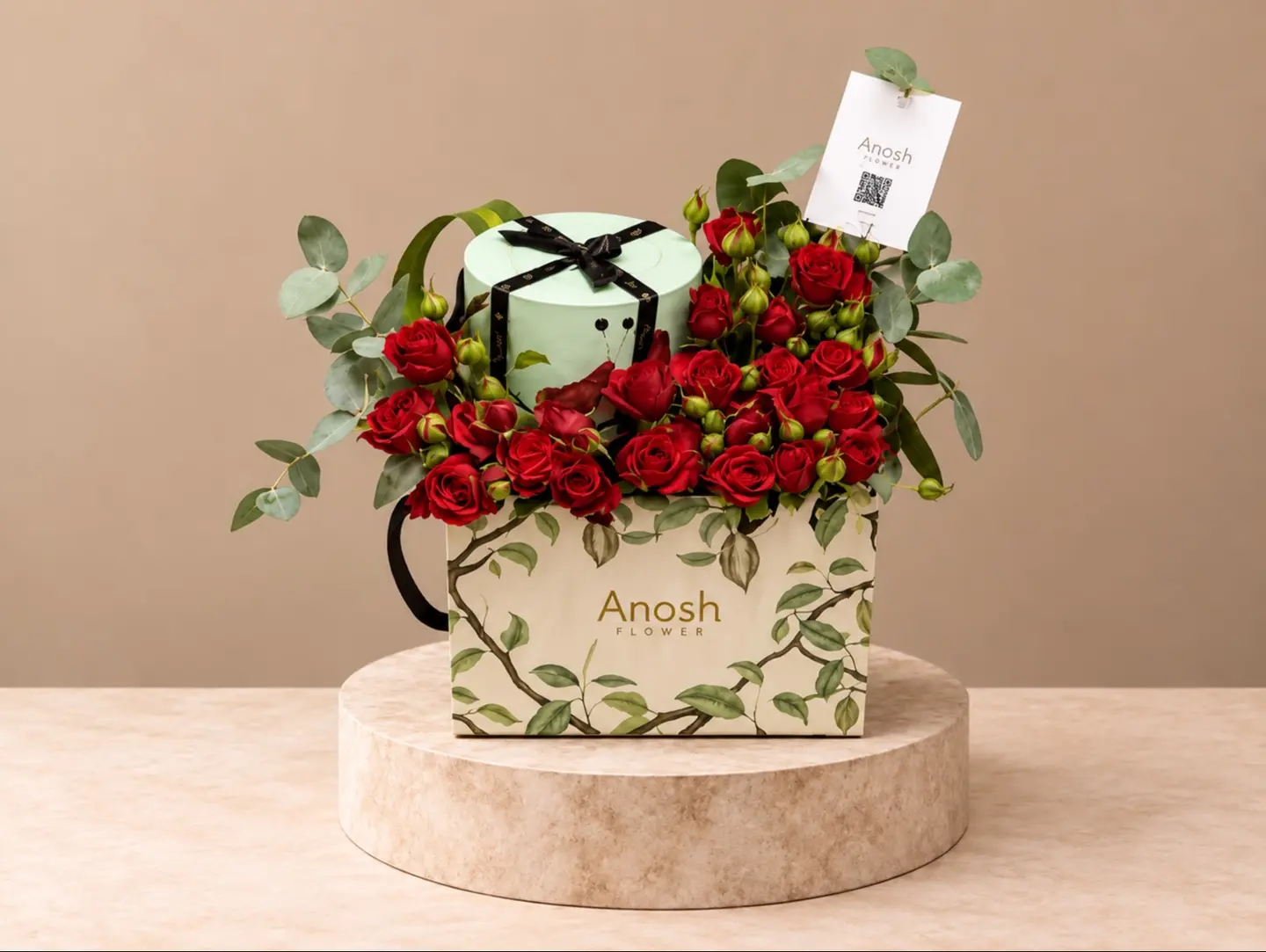 Anoush Chocolate With Baby Roses