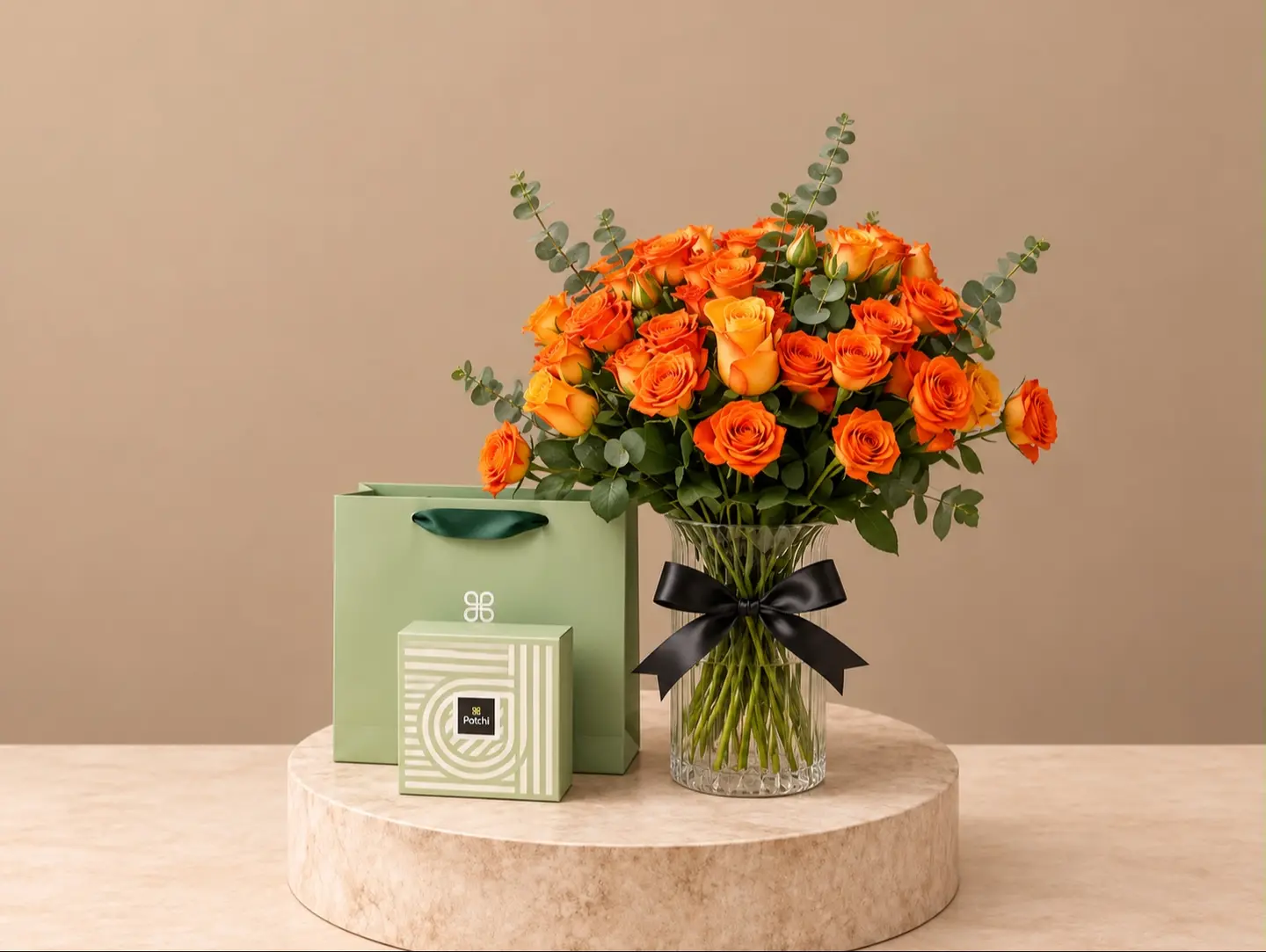Orange With Garden Chocolate