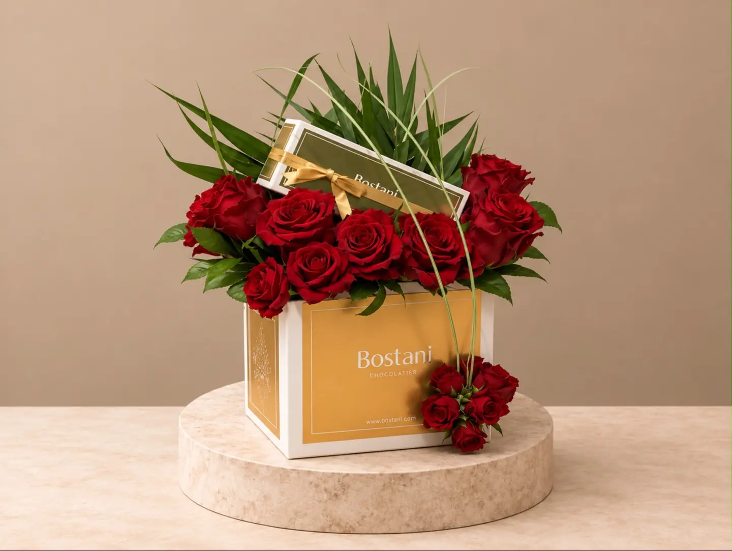 Red With Garden Chocolate
