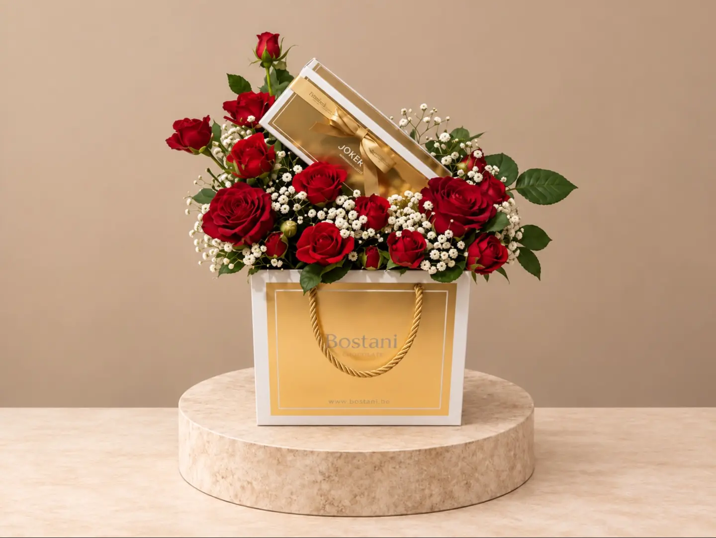 Rose Spirit Coordination With Bostani Chocolate