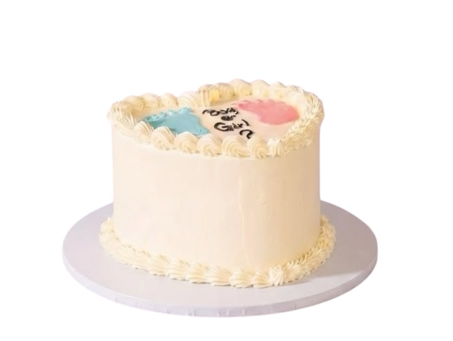 Gender Reveal Cake